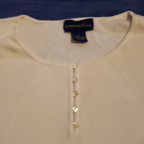 Charter club white henly top] - Picture 3 of 4